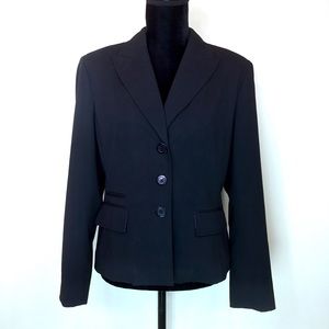 Worthington Stretch Black Blazer Size 10